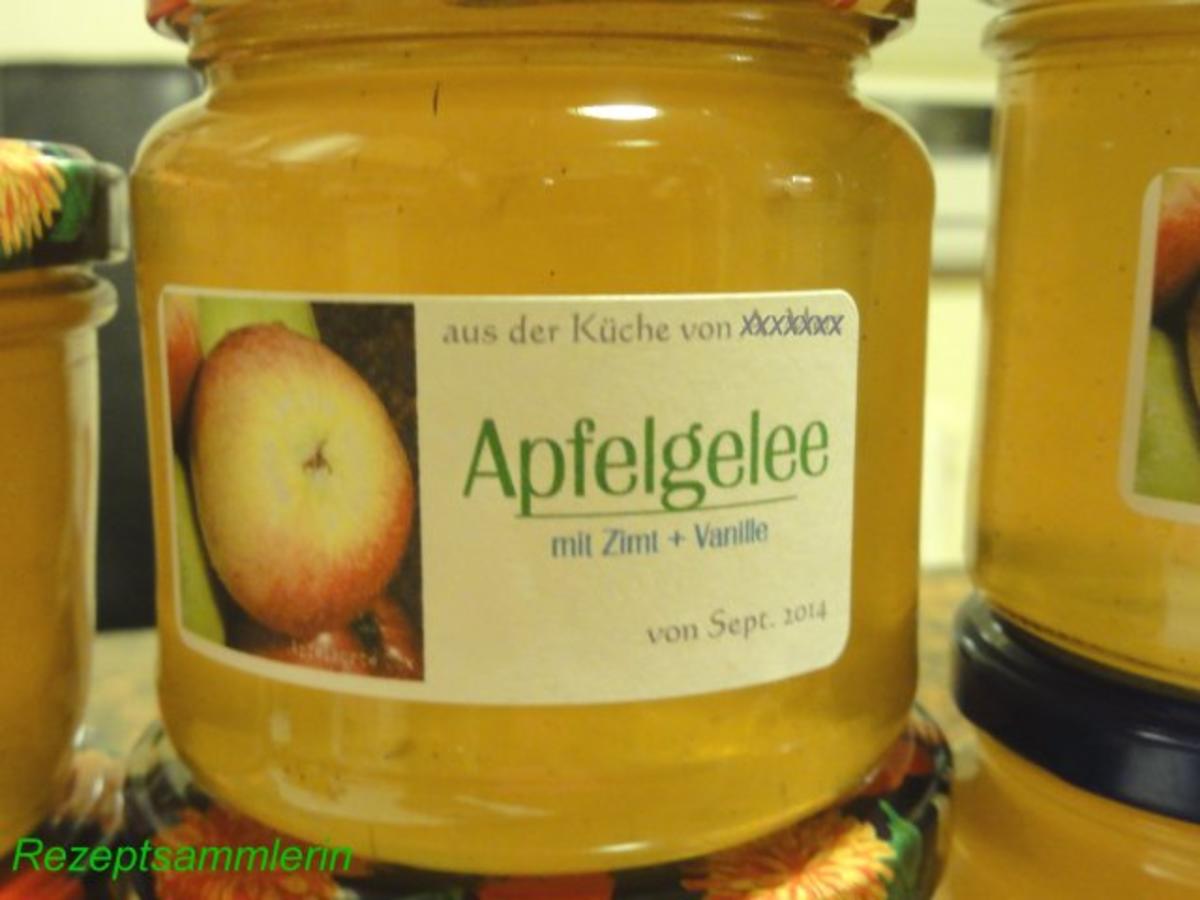 Bilder für M+G: APFEL - GELEE - Rezept