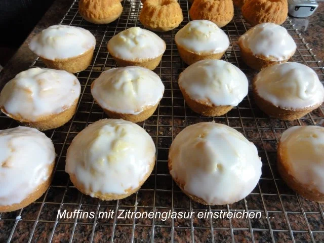 Muffin:  feine ZITRONENSAND - Mini - Gugelhupf - Rezept - Bild Nr. 9
