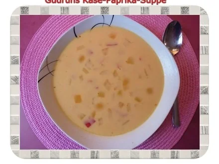 Suppe: Käse-Paprika-Suppe - Rezept - Bild Nr. 8