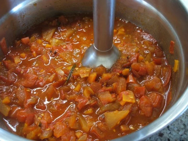 Soßen: Rote Soße - nicht nur aus Tomaten ;-) - Rezept - Bild Nr. 9