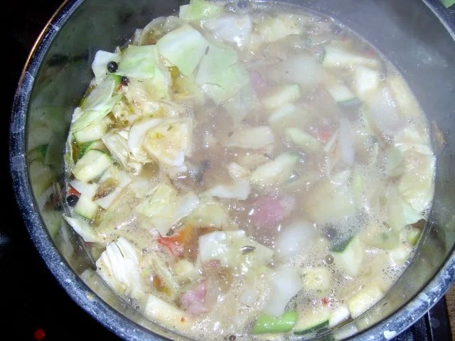 Rezept: Kesselfleisch mit Spitzkohl Bild Nr. 6 Kesselfleisch mit Spitzkohl - Rezept - Bild Nr. 6