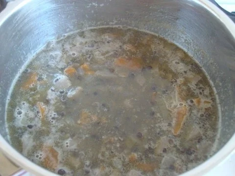 Rezept: Linsendouble mit karamelisierten Zwiebel und Sahnemeerrettich Bild Nr. 7 Linsendouble mit karamelisierten Zwiebel und Sahnemeerrettich - Rezept - Bild Nr. 7