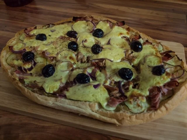 Rezept: Foxys Party-Fladen Bild Nr. 2 Foxys Party-Fladen - Rezept - Bild Nr. 2