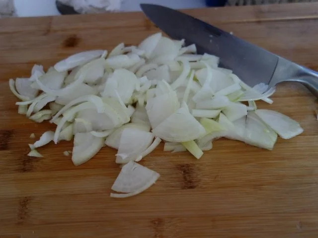 Rezept: Zwiebelbratkartoffeln in der Heißluftfriteusse (mit Rührarm) Bild Nr. 4 Zwiebelbratkartoffeln in der Heißluftfriteusse (mit Rührarm) - Rezept - Bild Nr. 4