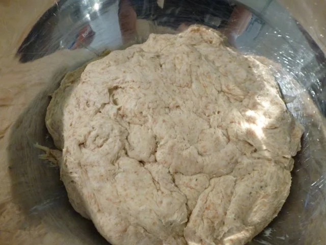 Rezept: Kürbiskernschrotbrötchen pur und mit Sesamkruste Bild Nr. 6 Kürbiskernschrotbrötchen pur und mit Sesamkruste - Rezept - Bild Nr. 6