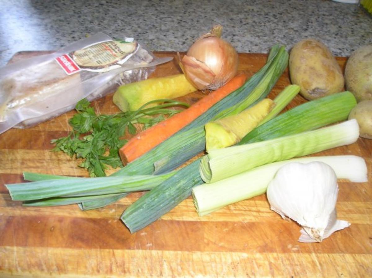 Lauch-Gemüsesuppe mit Speck - Rezept - Bild Nr. 2