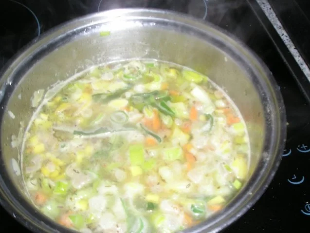 Lauch-Gemüsesuppe mit Speck - Rezept - Bild Nr. 4