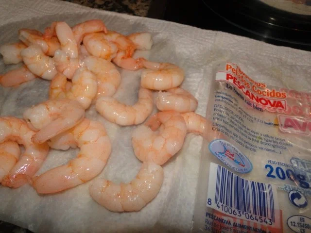 Rezept: Spaghetti mit Miesmuschel und frischen Tintenfischringen und Garnelen, alles frisch, mit Bild Nr. 7 Spaghetti mit Miesmuschel und frischen Tintenfischringen und Garnelen, alles frisch, mit - Rezept - Bild Nr. 7