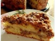 Geschichteter Walnuss-Apfel-Kuchen - Rezept