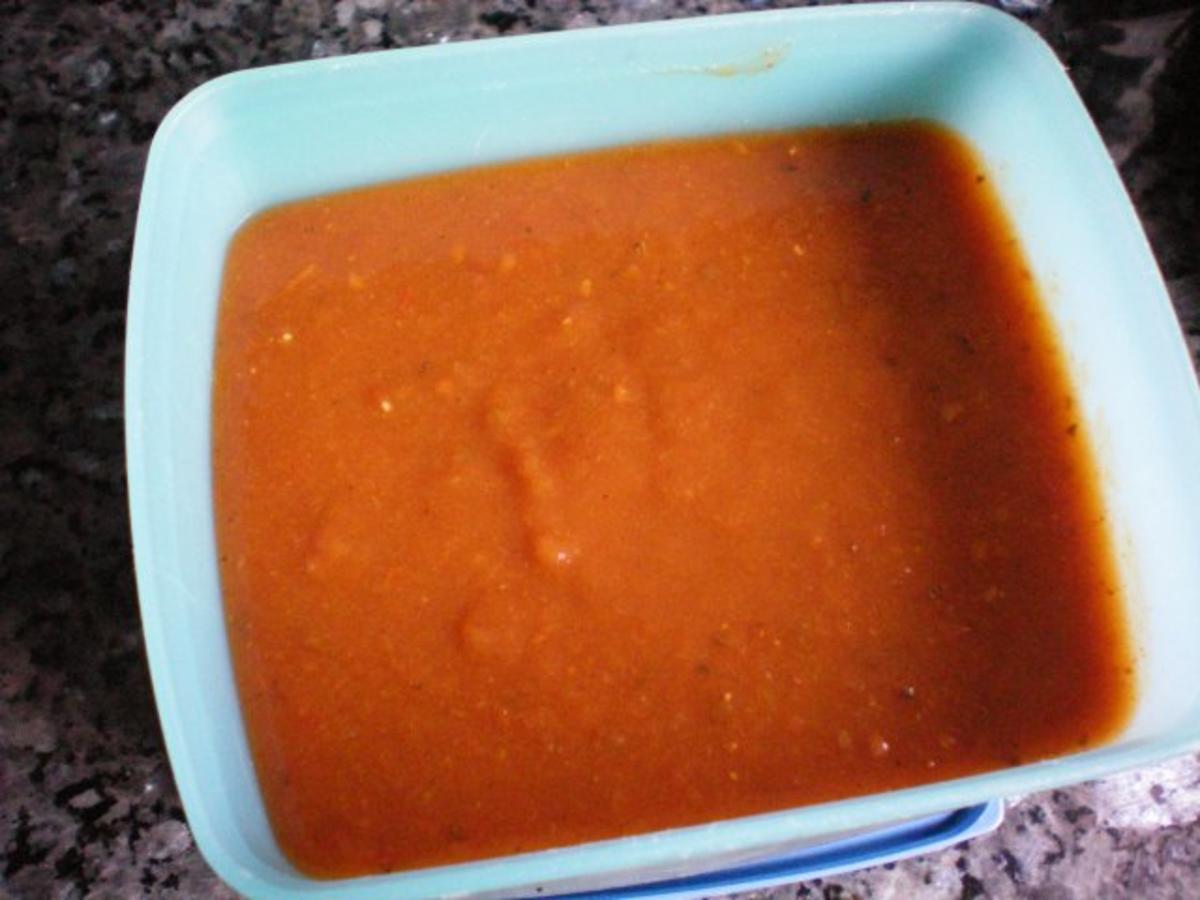 Tomatensuppe oder Tomatensoße - Rezept