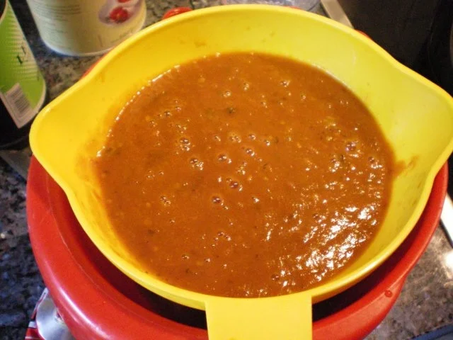 Rezept: Tomatensuppe oder Tomatensoße Bild Nr. 4 Tomatensuppe oder Tomatensoße - Rezept - Bild Nr. 4