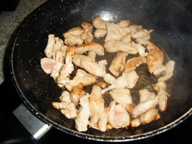 Rezept: Kürbis- Puten -Geschnetzeltes Bild Nr. 3 Kürbis- Puten -Geschnetzeltes - Rezept - Bild Nr. 3