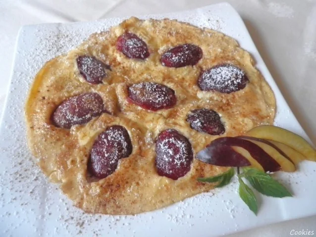 Zwetschgen - Omelett ... - Rezept