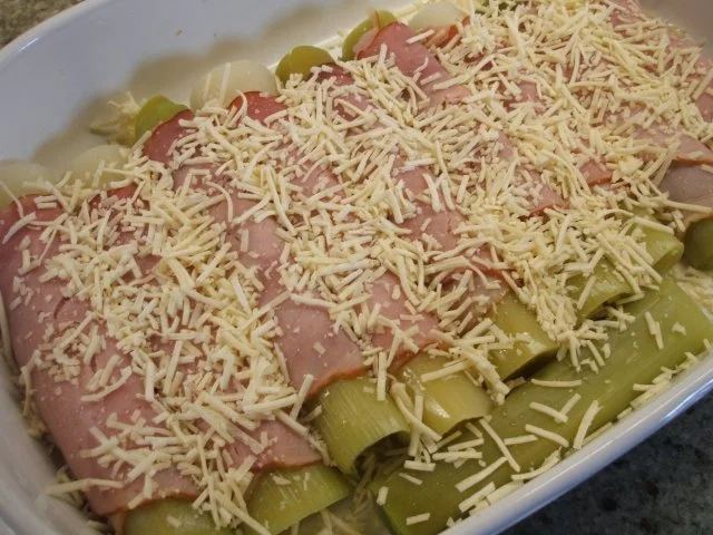 Gemüse: Lauch im Schinkenmantel - Rezept - Bild Nr. 7