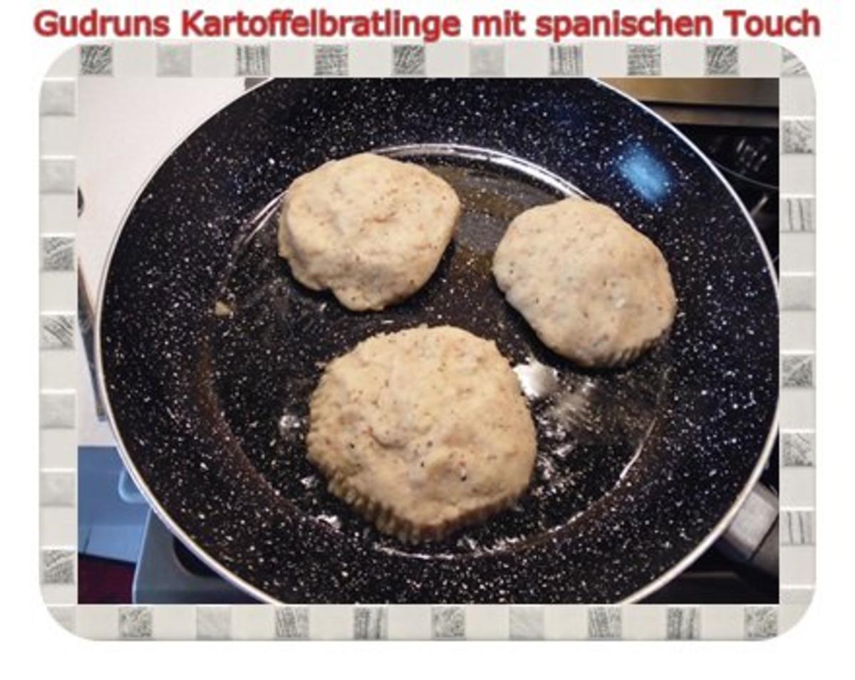 Kartoffeln: Kartoffelbratlinge mit spanischen Touch und Knobi-Dip - Rezept - Bild Nr. 9