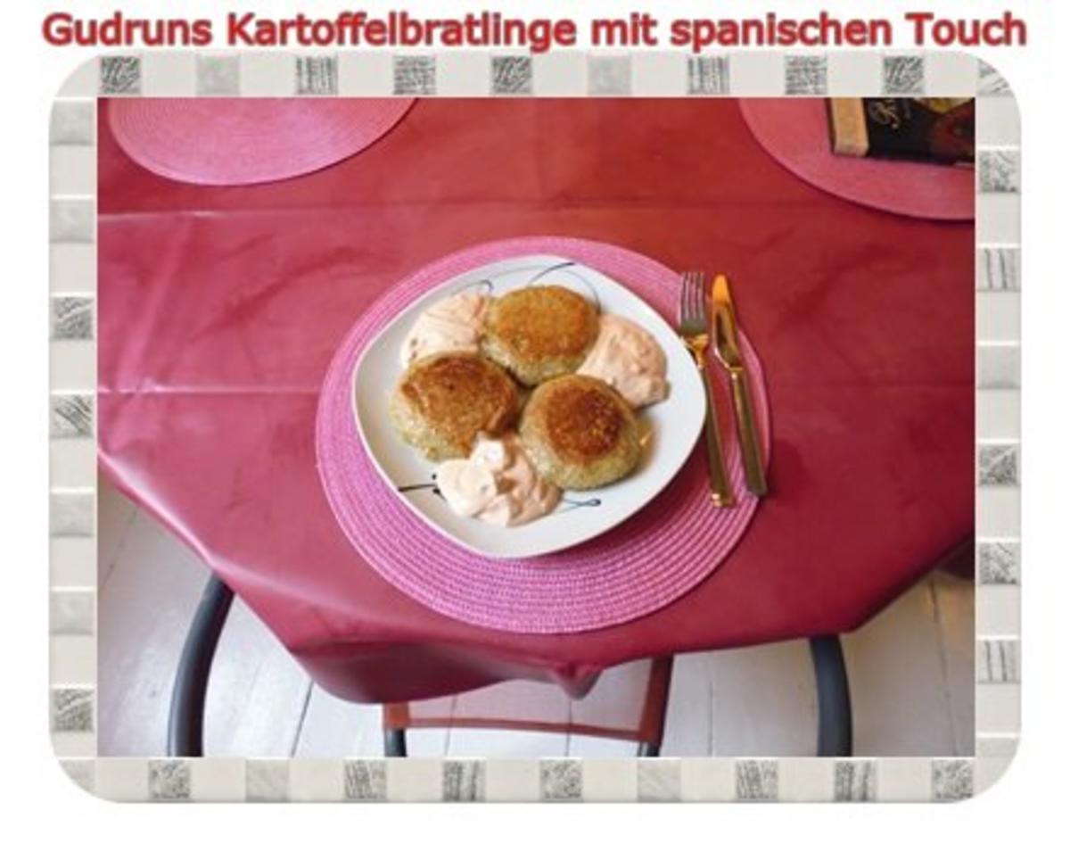 Kartoffeln: Kartoffelbratlinge mit spanischen Touch und Knobi-Dip - Rezept - Bild Nr. 11