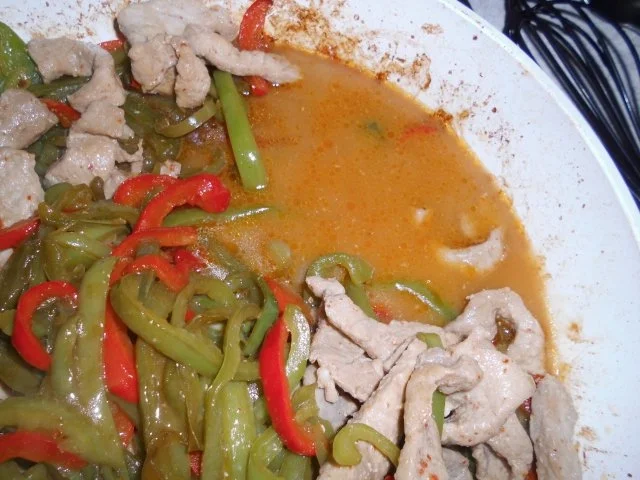 Schweineschnitzelstreifen mit Paprika in Soja-Sauce - Rezept - Bild Nr. 15