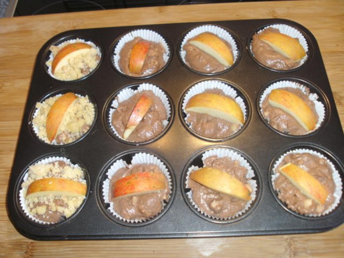Apfel-Streusel-Muffins - Rezept - Bild Nr. 2