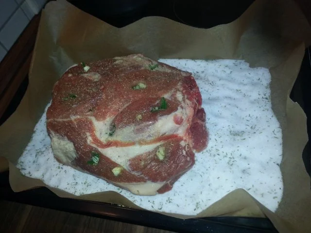 Rezept: Gespickter Salzbraten Bild Nr. 3 Gespickter Salzbraten - Rezept - Bild Nr. 3