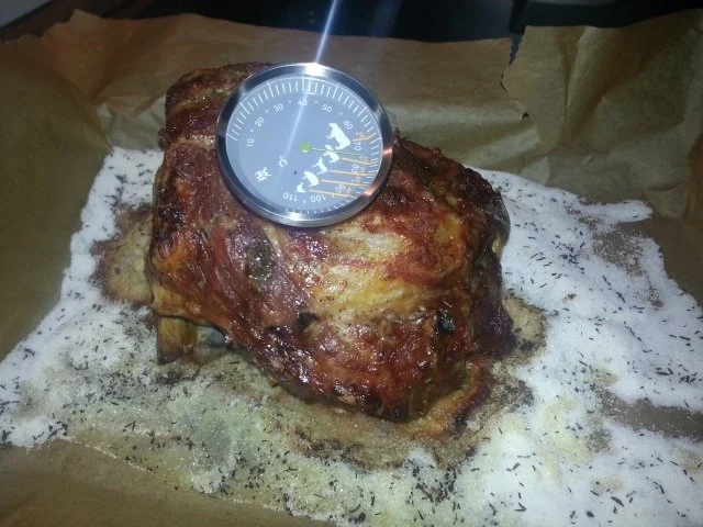 Rezept: Gespickter Salzbraten Bild Nr. 4 Gespickter Salzbraten - Rezept - Bild Nr. 4