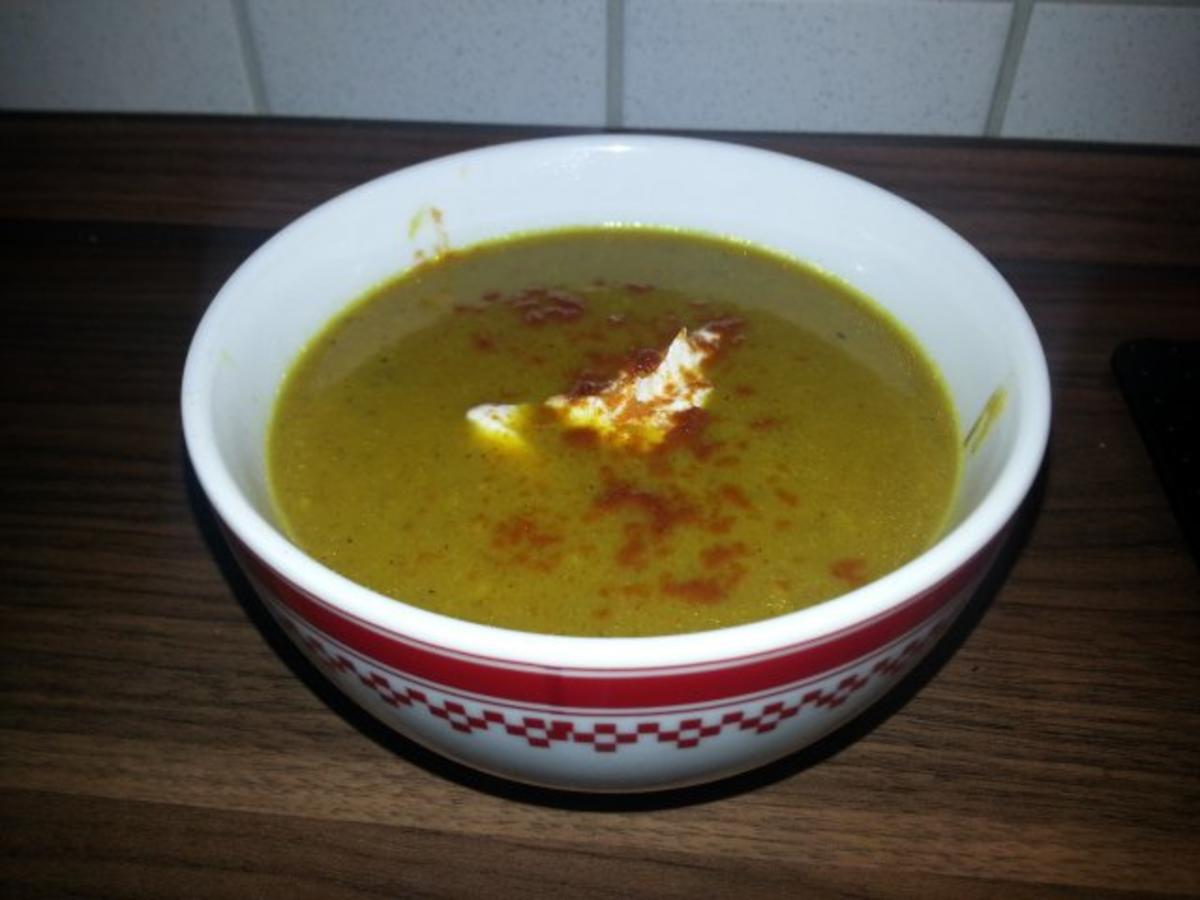Currysuppe - schnell &amp; einfach - 48 kcal/100g