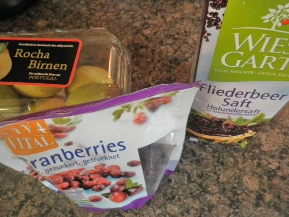 Rezept: Holunder - Birnen - Konfitüre Bild Nr. 3 Holunder - Birnen - Konfitüre - Rezept - Bild Nr. 3