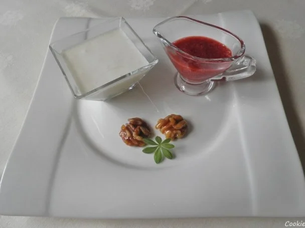 Birnen - Joghurt - Dessert, Marsala - Zwetschgen - Soße und karamelisierte Walnüsse ... - Rezept - Bild Nr. 2