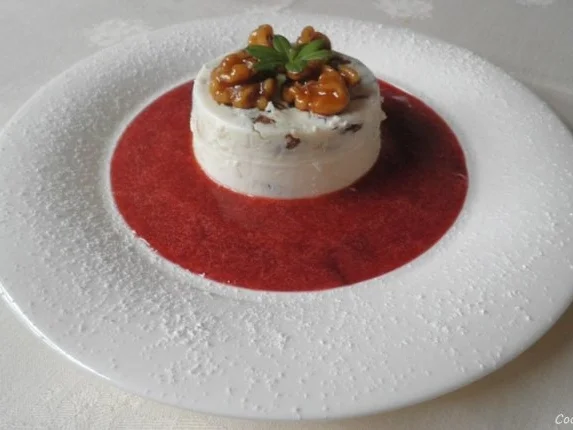 Birnen - Joghurt - Dessert, Marsala - Zwetschgen - Soße und karamelisierte Walnüsse ... - Rezept - Bild Nr. 4