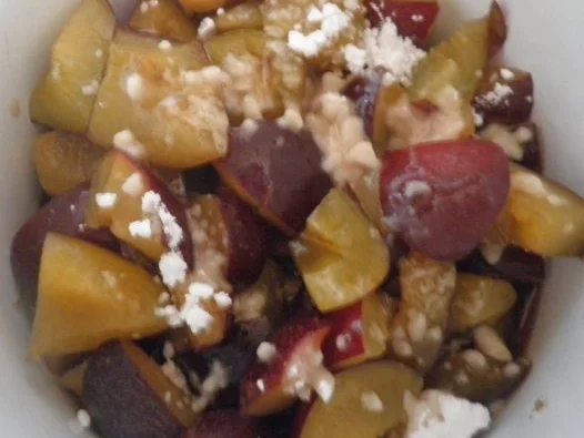 Birnen - Joghurt - Dessert, Marsala - Zwetschgen - Soße und karamelisierte Walnüsse ... - Rezept - Bild Nr. 10