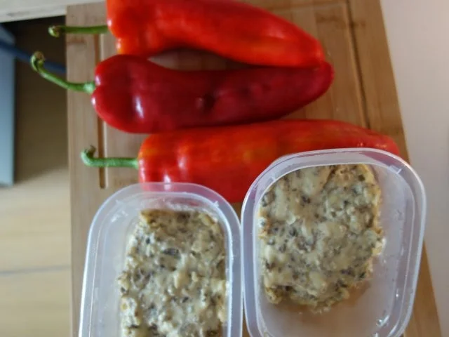 Gefüllter Spitzpaprika in der Actifry - Rezept