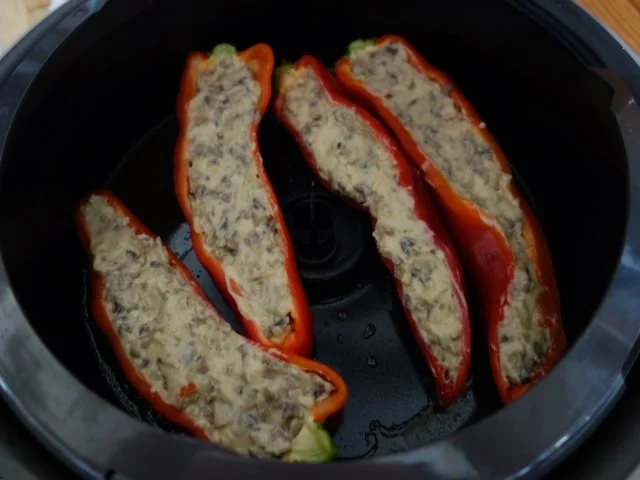 Gefüllter Spitzpaprika in der Actifry - Rezept - Bild Nr. 6
