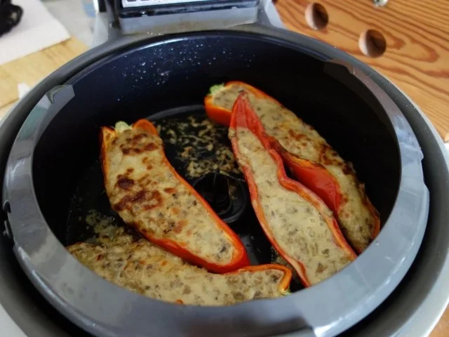 Gefüllter Spitzpaprika in der Actifry - Rezept - Bild Nr. 7