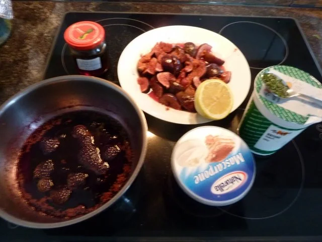 Mascarpone-Joghurtcrème mit Feigen - Rezept - Bild Nr. 2