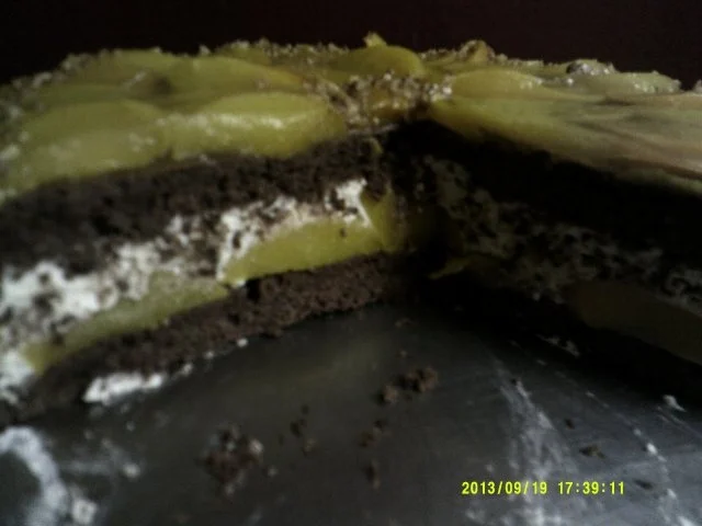 Pfirsich- Schokotorte - Rezept