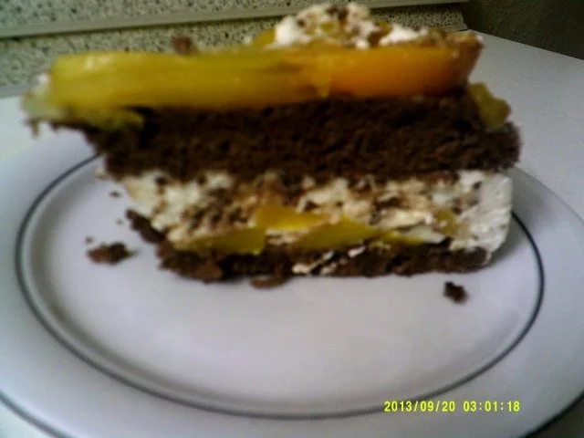 Pfirsich- Schokotorte - Rezept - Bild Nr. 2