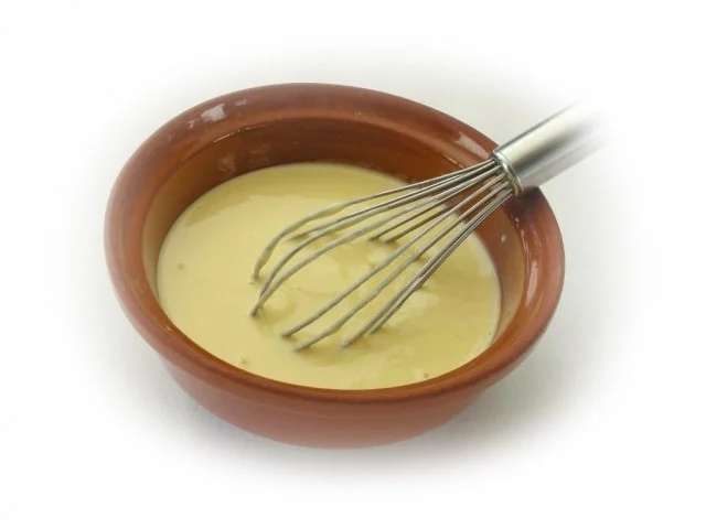 Lachs im Bierteig mit Remoulade und Kürbisspalten - Rezept - Bild Nr. 11