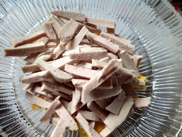 Rezept: Fleischsalat mit Kürbis Bild Nr. 5 Fleischsalat mit Kürbis - Rezept - Bild Nr. 5