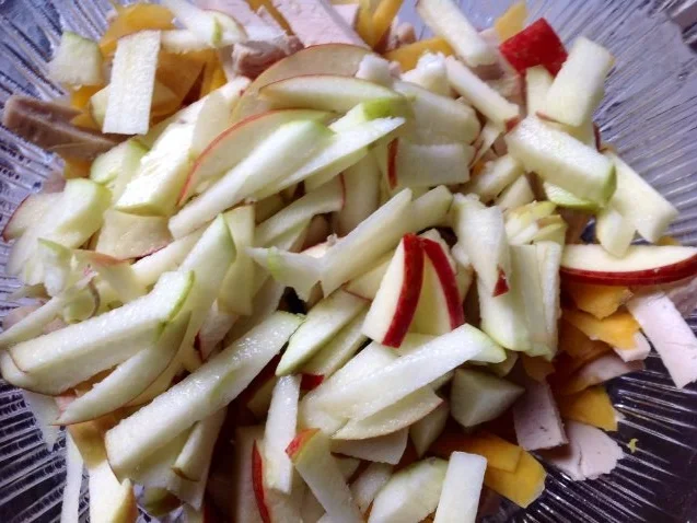 Rezept: Fleischsalat mit Kürbis Bild Nr. 7 Fleischsalat mit Kürbis - Rezept - Bild Nr. 7