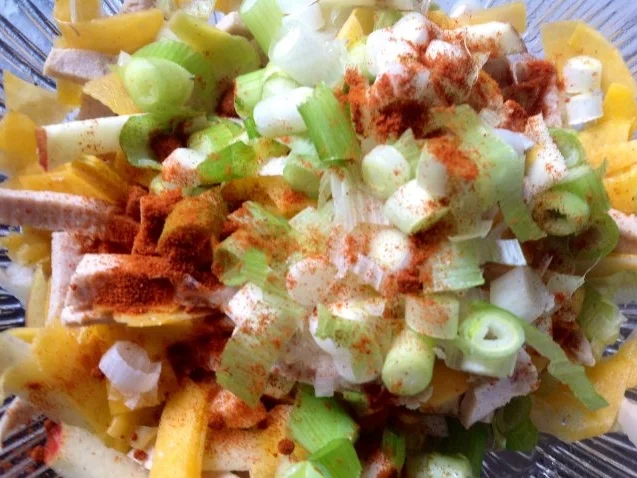 Rezept: Fleischsalat mit Kürbis Bild Nr. 8 Fleischsalat mit Kürbis - Rezept - Bild Nr. 8