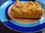 Vanillepudding-Kuchen mit Streuseln - Rezept