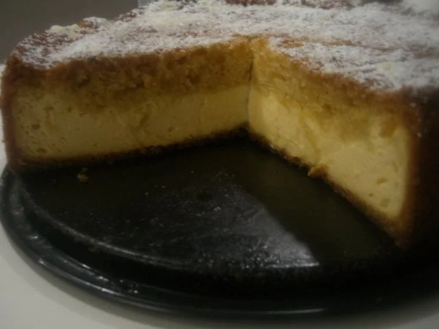 Rezept: "Umgedrehter" Käsekuchen "Umgedrehter" Käsekuchen - Rezept