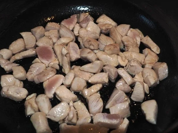 Hähnchen - Pfifferling Nudelsauce - Rezept - Bild Nr. 4