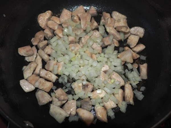 Hähnchen - Pfifferling Nudelsauce - Rezept - Bild Nr. 5