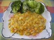 Kürbis - Gerstengrütze mit Brokkoli - Rezept