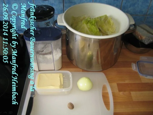 Gemüse – fränkischer Bauernwirsing a’la Manfred - Rezept - Bild Nr. 5