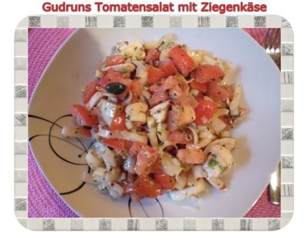 Salat: Tomatensalat mit Ziegenkäse - Rezept - Bild Nr. 9
