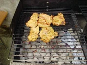 Nackensteak in Aprikosen-Senf-Marinade - Rezept