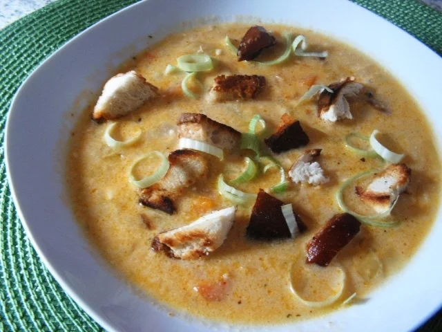 Obazda-Porree-Suppe - Rezept - Bild Nr. 9