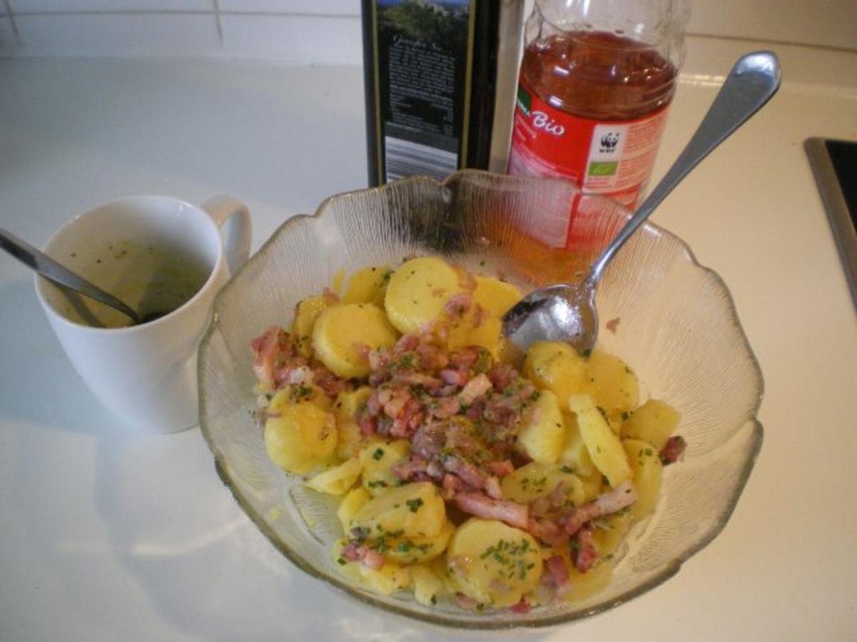Kartoffel  - Speck - Kapern - Salat - Rezept - Bild Nr. 6