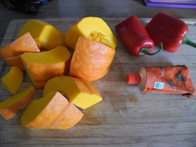 Kürbisnese an Vollkorn - Dinkel - Penne - Rezept - Bild Nr. 2